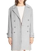 Halston Heritage Double Breasted Coat