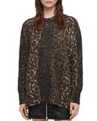 Allsaints Leopard Print Sweater