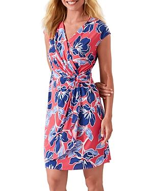 Tommy Bahama Clara Oasis Petals Faux Wrap Dress
