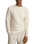 Reiss Ripper Cable Knit Sweater
