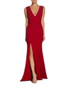 Dress The Population Sandra Plunging Gown