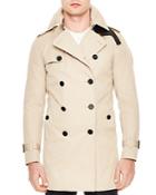 Sandro Magnetic Mid-length Trench Coat