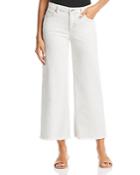 Eileen Fisher Wide-leg Ankle Jeans In Unnatural