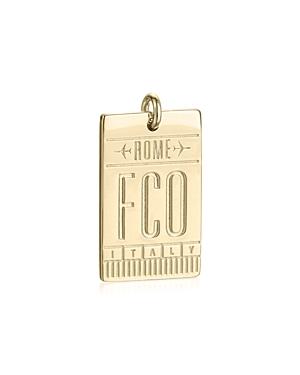 Jet Set Candy Fco Rome Luggage Tag Charm
