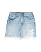 Jonathan Simkhai Linnea High Rise Denim Mini Skirt