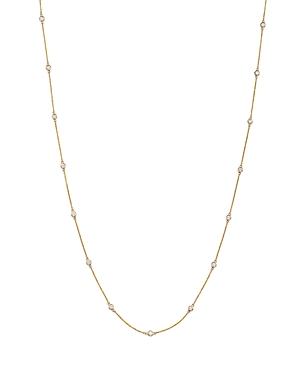 Bloomingdale's Diamond Station Long Necklace In 14k Yellow Gold, 2.0 Ct. T.w. - 100% Exclusive