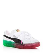 Puma X Sophia Webster Women's Candy Princess Leather Lace Up Platform Sneakers