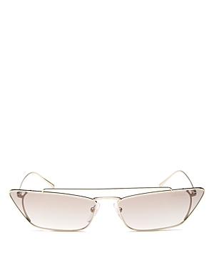 Prada Women's Ultravox Slim Brow Bar Cat Eye Sunglasses, 67mm
