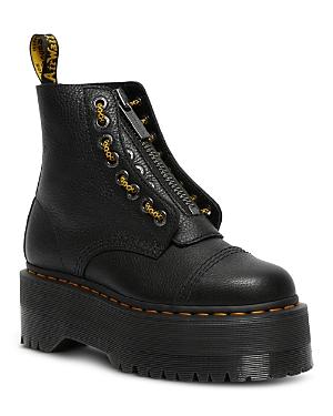 Dr. Martens Women's Sinclair Max-black Zip Boots