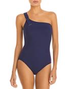 Karla Colletto Maren Asymmetric One Piece Swimsuit