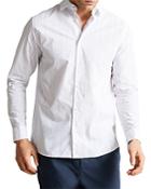 Ted Baker Hadlo Cotton Pencil Drawn Stripe Shirt