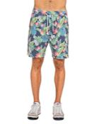 Sol Angeles Floral Print Knit Shorts