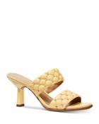 Michael Michael Kors Women's Amelia Quilted Slide Sandals