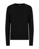 Emporio Armani Tonal Textured Crewneck Sweater