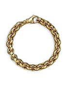 Roberto Coin 18k Yellow Gold Small Round Link Bracelet - 100% Exclusive