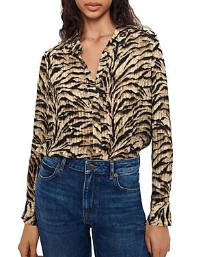 Ba & Sh Isaac Printed Blouse