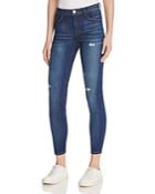J Brand Alana High Rise Crop Jeans In Overtime