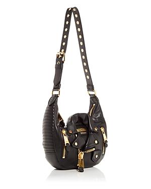 Moschino Leather Jacket Shoulder Bag