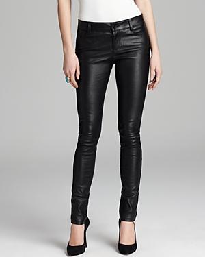 Alice + Olivia Pants - Leather Skinny