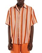 (di)vision Vertical Stripe Short Sleeve Shirt