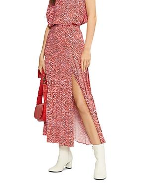 Ted Baker Zandi Printed Pleated Skirt