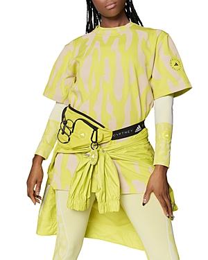 Adidas By Stella Mccartney Animal Print Tee