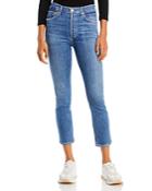 Citizens Of Humanity Charlotte Straight Leg Ankle Jeans In Dance Floor