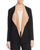 Eileen Fisher Petites Cascading Open Front Cardigan