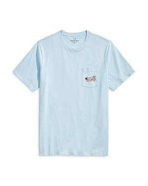 Vineyard Vines Beach Barbecue Pocket Tee