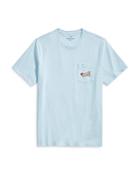 Vineyard Vines Beach Barbecue Pocket Tee