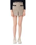 Maje Jinie Tweed Mini Skirt