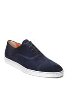 Santoni Men's Durbin Lace Up Oxford Dress Shoes