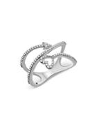 Bloomingdale's Diamond Heart & Arrow Ring In 14k White Gold, 0.25 Ct. T.w. - 100% Exclusive