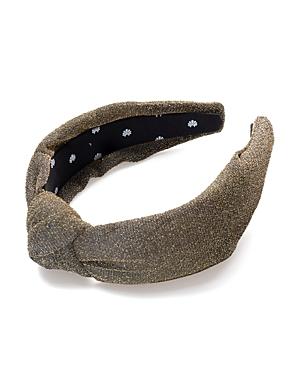 Lele Sadoughi Sparkle Knotted Headband