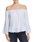 Faithfull The Brand Galle Off-the-shoulder Top