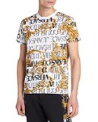 Versace Jeans Couture Cotton Logo Graphic Tee