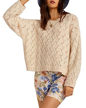 Billabong Sweet Daze Open Knit Sweater