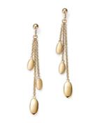 Bloomingdale's Pebble Dangle Drop Earrings In 14k Yellow Gold - 100% Exclusive