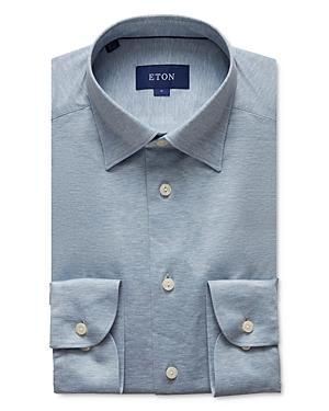 Eton Jersey Knit Regular Fit Dress Shirt