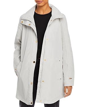 Via Spiga Packable Hooded Raincoat