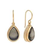 Anna Beck Pyrite Drop Earrings In 18k Gold-plated Sterling Silver