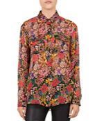 The Kooples Cocktail Flowers Shirt