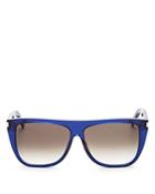 Saint Laurent Flat Top Sunglasses, 59mm