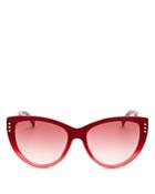 Moschino Women's Cat Eye Sunglasses, 56mm