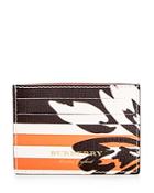 Burberry Patchwork Floral Sandon Leather Card Case