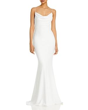 Tadashi Shoji Cowl Neck Gown