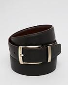 The Men's Store At Bloomingdale's Burnished Edge Buckle Leather Belt