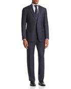 Emporio Armani G-line Micro-check-print Classic Fit Suit