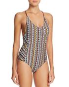 Dolce Vita Printed One Piece Swimsuit