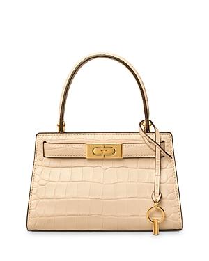 Tory Burch Lee Radziwill Embossed Petite Satchel